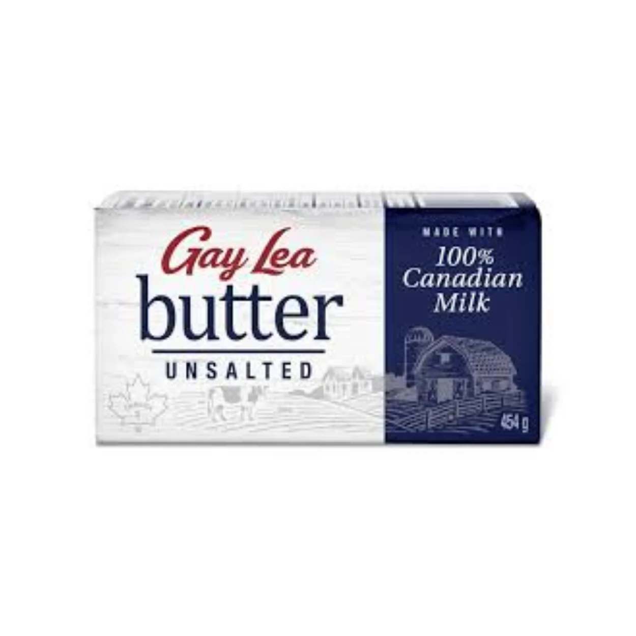 1LB (GAYLEA) UNSALTED BUTTER