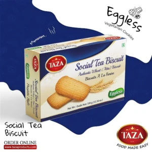 Taza Eggless Social Tea Biscuit 350g
