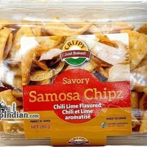 Crispy Samosa Chips Chilli Lime 280g