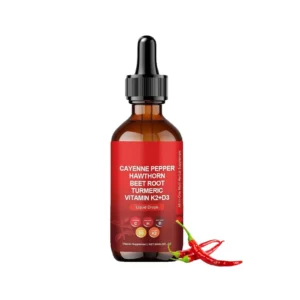 Cayenne Pepper Turmeric Liquide Drops