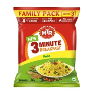 MTR 3 MINUTE BREAKFAST POHA 160G