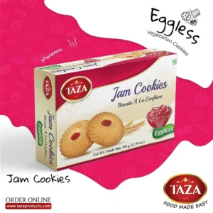 Taza Eggless Jam Cookies 350g