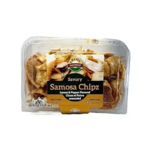 Crispy Samosa Chips Lemon & Pepper 280g