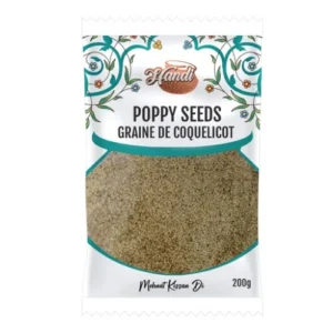 handi ps poppy seed white