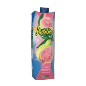 sherbon pink guava juice